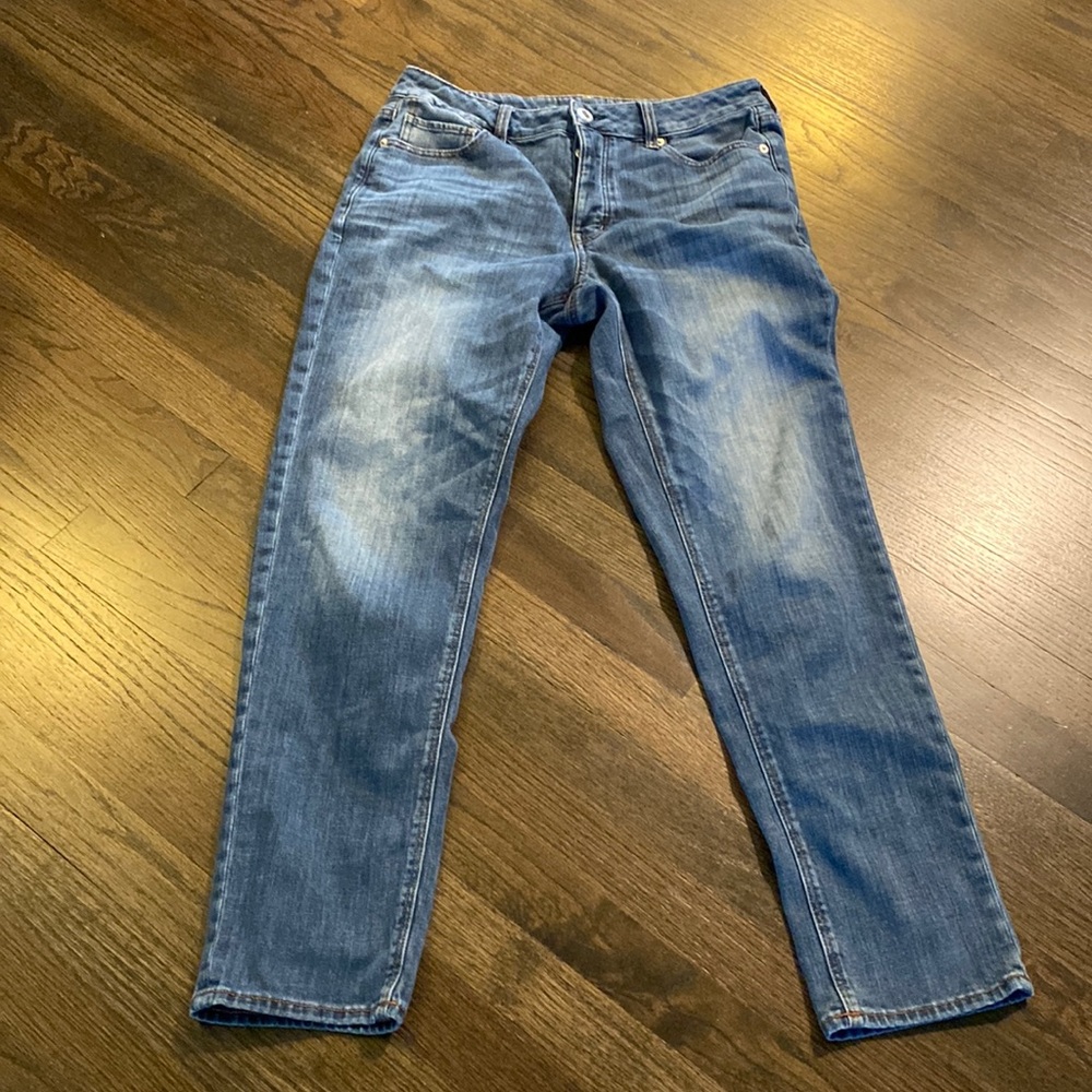 American Eagle Tomgirl Jeans 10 Long EUC